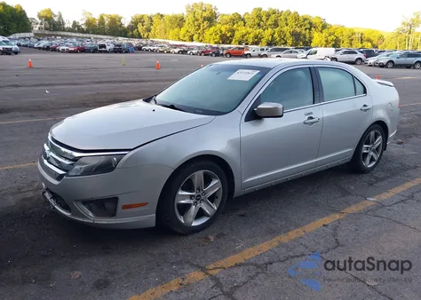 2010 Ford Fusion Sport из США, поврежденный, VIN 3FAHP0KC9AR422328